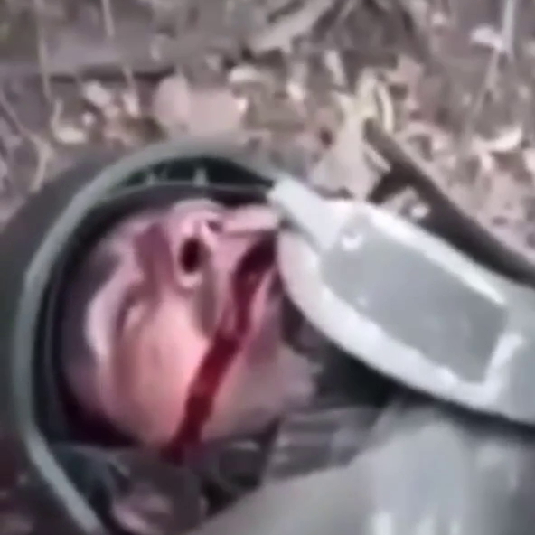 An Armenian soldier watches an Azeri soldier die and screams, “This is our land, son of a bitch”.